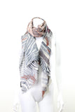 Digital Print Silk Wool Scarf