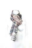 Digital Print Silk Wool Scarf