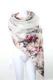 Digital Print Silk Wool Scarf