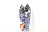 Digital Print Silk Wool Scarf
