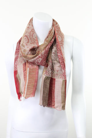 Cashmere Paisley Double Sided Jacquard Weave