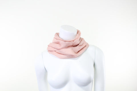 Nude Pink Cashmere Scarf
