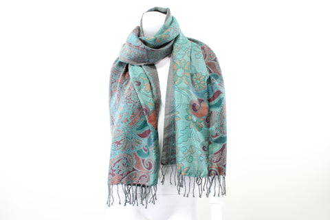 Wool Paisley Jacquard