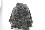 Pure Wool Jacquard Cape