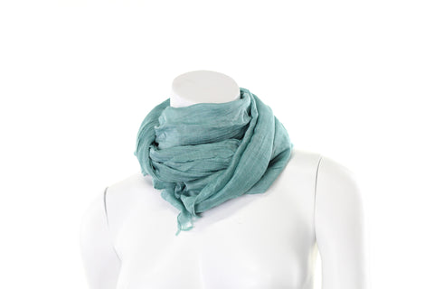 Silk Linen Summer Scarf