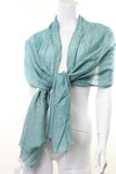 Silk Linen Summer Scarf