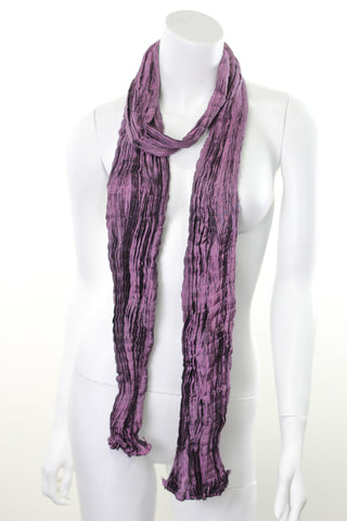 Scarf Pleated Silk